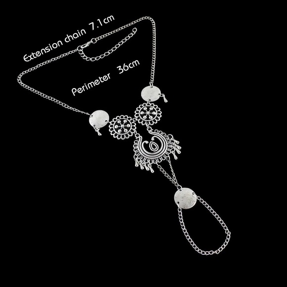 Boho Barefoot Sandals 1 left - Picture 5 of 6